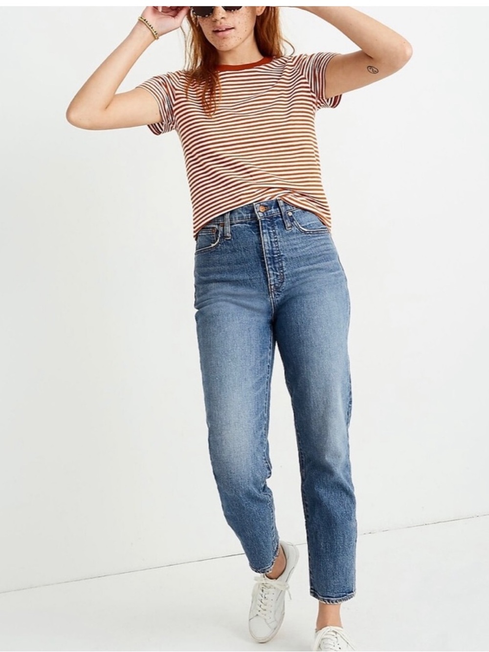 Madewell Classic Straight Leg Jeans 26 Blue